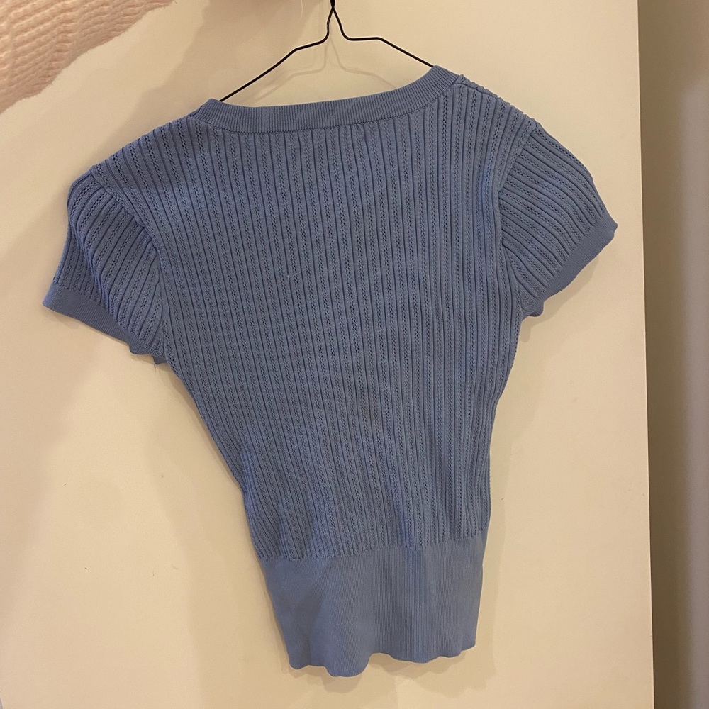 Cinq à Sept Ruffled Baby Tee - Picture 2 of 3